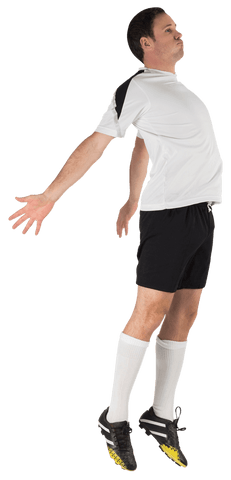 Energetic Transparent Soccer Player In Air - Download Free Stock Videos Pikwizard.com