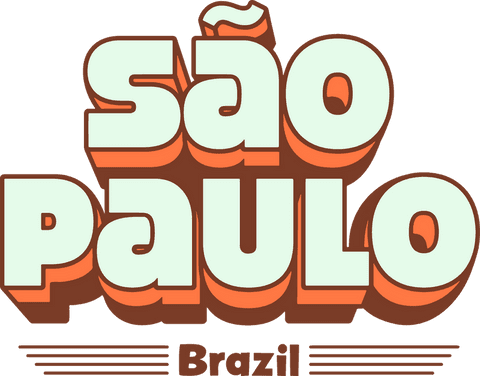 são paulo retro typography on transparent background with 3d effect - Download Free Stock Videos Pikwizard.com