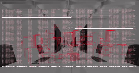 City Model and Data Processing Interface in Modern Office