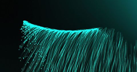 Futuristic Light Trails Over Dark Background - Download Free Stock Images Pikwizard.com