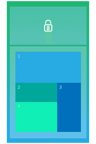 digital interface screen with lock icon on transparent vector - Download Free Stock Videos Pikwizard.com