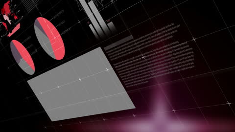 Animated Data Visualization on Technology Interface