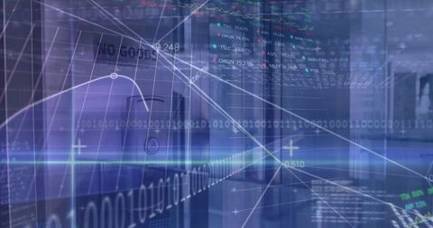 Business and Technology Concept with Financial Data Visualization - Download Free Stock Images Pikwizard.com