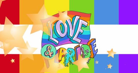 LGBTQ Pride Month Celebration with Bright Stars