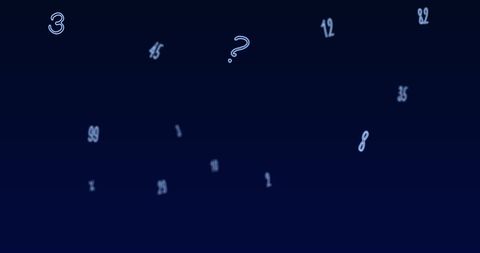 floating random numbers against dark blue night sky - Download Free Stock Images Pikwizard.com