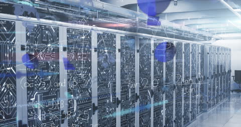 Abstract Data Processing in Dynamic Server Room