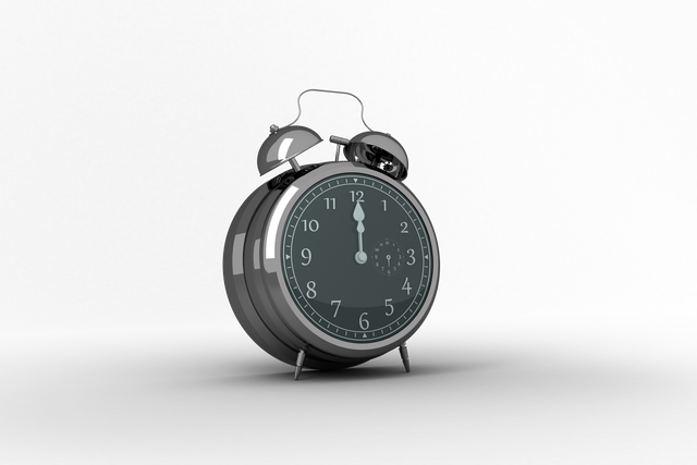 Transparent Black Alarm Clock Illustration - Download Free Stock Videos Pikwizard.com