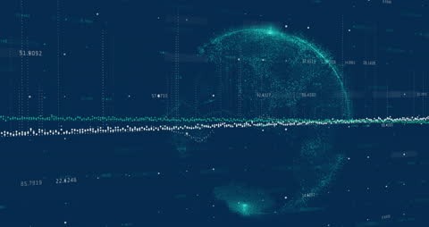 Global Data Visualization with Digital World Map and Statistics