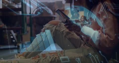 Innovative Technology: Holographic Data Visualization on Smartphone