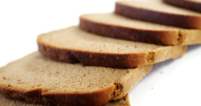 Close-Up of Sliced Whole Wheat Bread - Download Free Stock Images Pikwizard.com