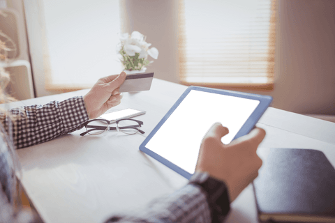 transparent display tablet shopping business payment - Download Free Stock Videos Pikwizard.com