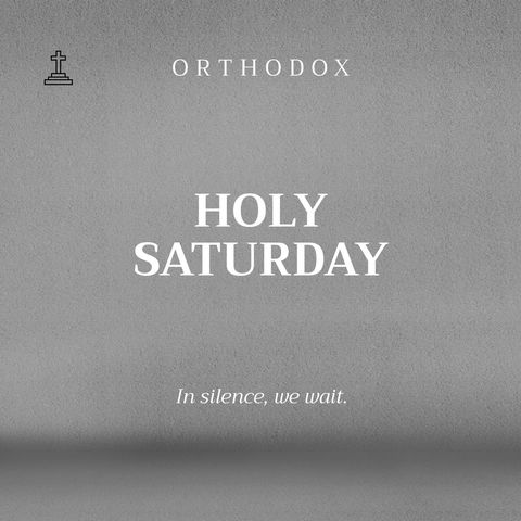 Orthodox Holy Saturday with Religious Symbolism - Download Free Stock Templates Pikwizard.com