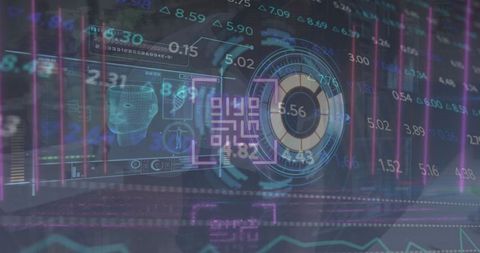 Business Professionals Analyzing Futuristic Holographic Financial Data - Download Free Stock Images Pikwizard.com