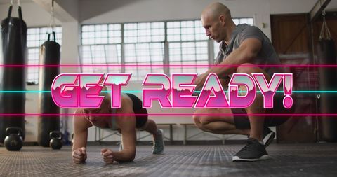 Fitness Motivation with Training and Encouragement - Download Free Stock Images Pikwizard.com