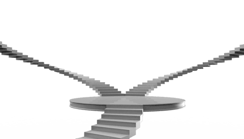 abstract stair design on transparent background - Download Free Stock Videos Pikwizard.com