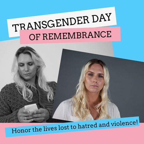 transgender day of remembrance and reflection concept design - Download Free Stock Templates Pikwizard.com
