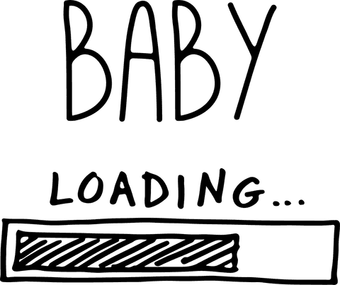baby loading text illustration on transparent background - Download Free Stock Videos Pikwizard.com
