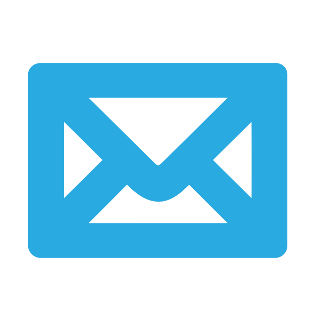 Blue Envelop Icon Transparent Background, Modern Communication Symbol - Download Free Stock Videos Pikwizard.com