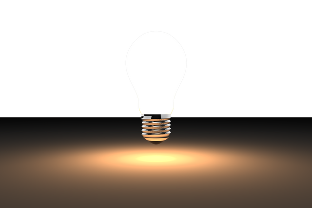 Illuminated Light Bulb on Transparent Isolated Mockup - Download Free Stock Videos Pikwizard.com