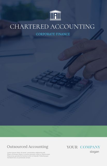 Professional Chartered Accounting Services for Corporate Finance Solutions - Download Free Stock Templates Pikwizard.com