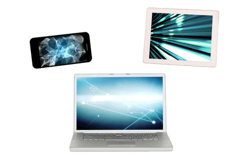 Digital Device Illustration on Transparent Background - Download Free Stock Videos Pikwizard.com