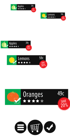 transparent digital shopping illustration with discount tags - Download Free Stock Videos Pikwizard.com