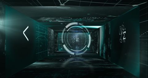 Futuristic Data Processing with Mathematical Equations - Download Free Stock Images Pikwizard.com