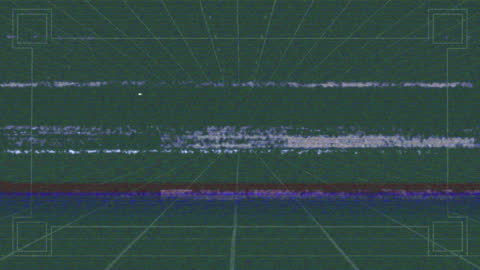 Abstract Digital Noise Illustration with Moving Shapes