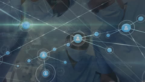 Digital Network Overlay with Surgeons in Operation Room