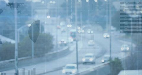 Urban traffic with data analysis on city highway