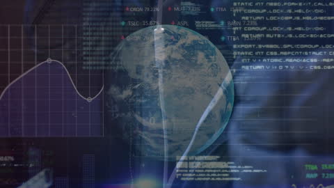 Digital Data Visualization Over Global Planetary Grid
