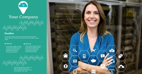 confident businesswoman in logistics warehouse highlighting professionalism - Download Free Stock Templates Pikwizard.com