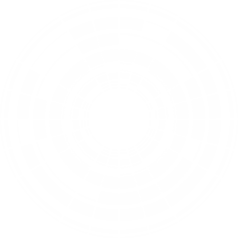 white circular mosaic abstraction on transparent background - Download Free Stock Videos Pikwizard.com