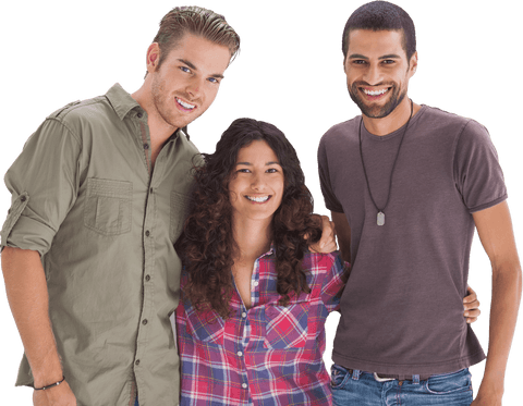 happy transparent friendship group of modern hipsters - Download Free Stock Videos Pikwizard.com