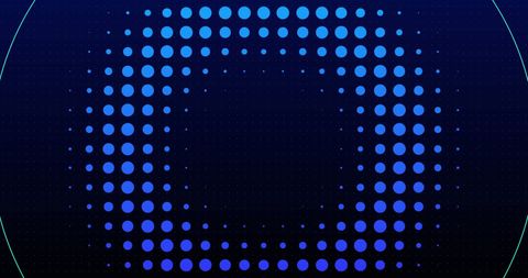 Abstract Blue Dot Pattern with Digital Movement Concept - Download Free Stock Images Pikwizard.com