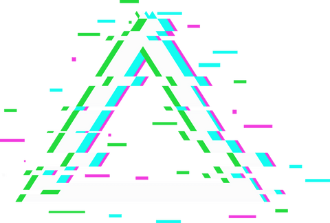 abstract glitching triangle on transparent background - Download Free Stock Videos Pikwizard.com