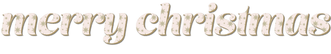 Transparent Star Pattern Merry Christmas Text Design