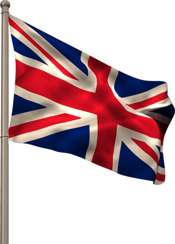 Transparent British Union Jack Flag Waving on Metal Flagpole - Download Free Stock Videos Pikwizard.com