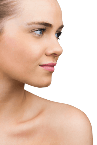 Young Woman Smiling Transparent Background Beauty Profile - Download Free Stock Videos Pikwizard.com