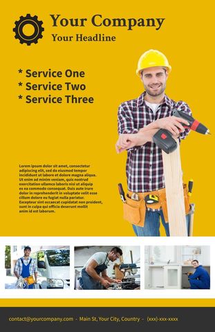Construction Expert Holding Power Drill For Home Improvement Services - Download Free Stock Templates Pikwizard.com