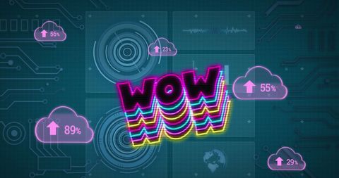Digital Visualization of Data Analysis and Cloud Computing - Download Free Stock Images Pikwizard.com