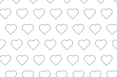 transparent black outlined hearts seamless pattern background - Download Free Stock Videos Pikwizard.com