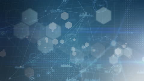Digital Connections with Hexagonal Data Flares