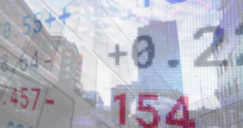 Symbolic Fusion of Stock Market Visualization with Urban Skyline