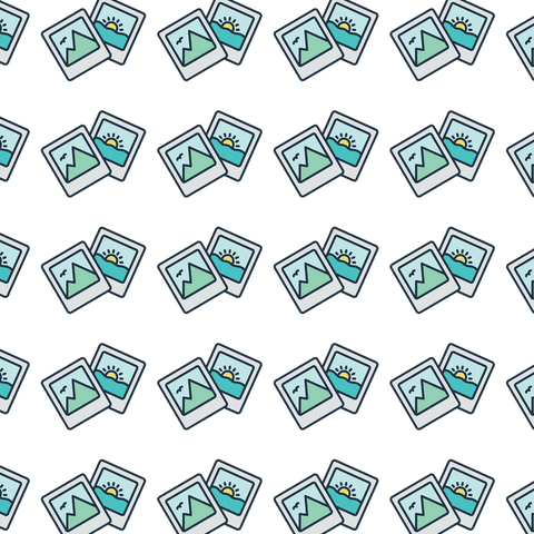 Seamless Pattern of Mountain and Sea Photos on Transparent Background - Download Free Stock Videos Pikwizard.com