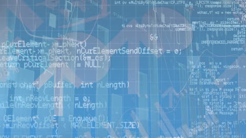 Digital Data Processing Abstract Background Overlay