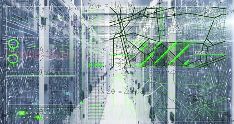 Dynamic Data Processing in Futuristic Server Room
