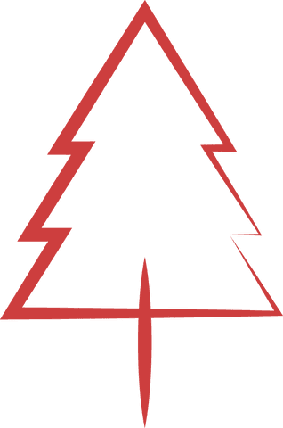 red transparent christmas tree design with copy space - Download Free Stock Videos Pikwizard.com