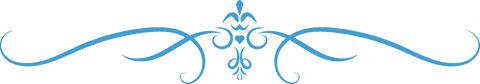 Blue Decorative Flourish Element on Transparent Background - Download Free Stock Videos Pikwizard.com