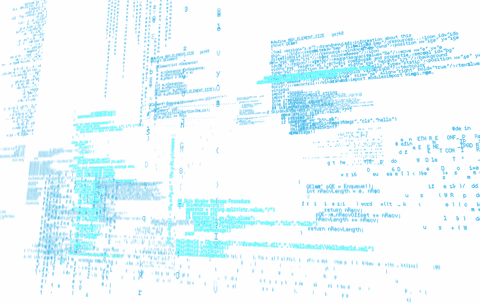 transparent blue data processing dynamic digital composition - Download Free Stock Videos Pikwizard.com
